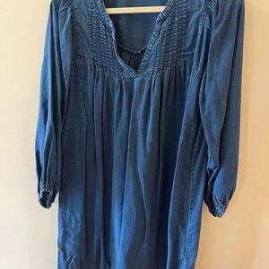 Old Navy Deep Blue Tunic Top